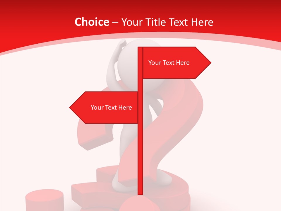 Mark Negative Symbol PowerPoint Template