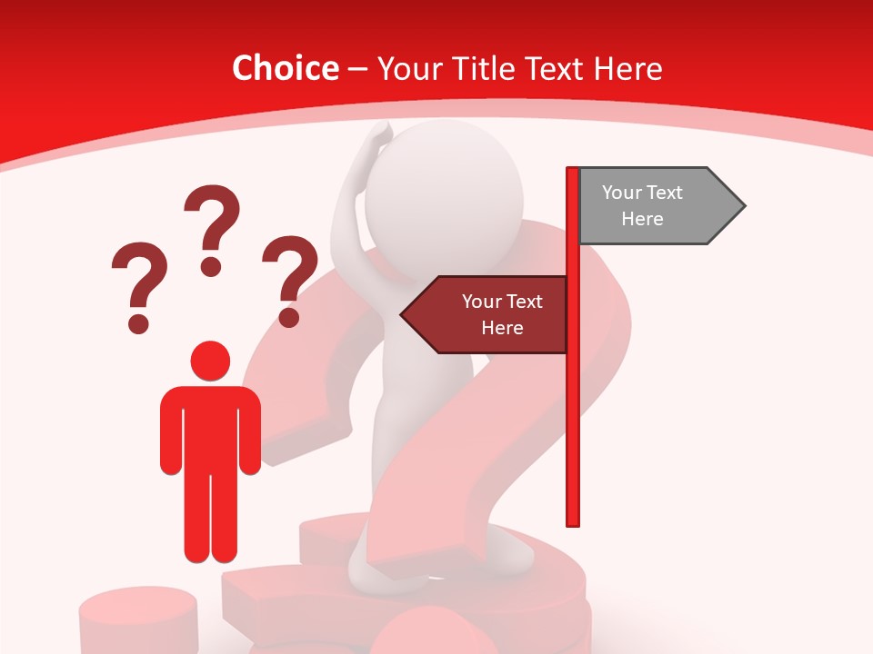 Mark Negative Symbol PowerPoint Template