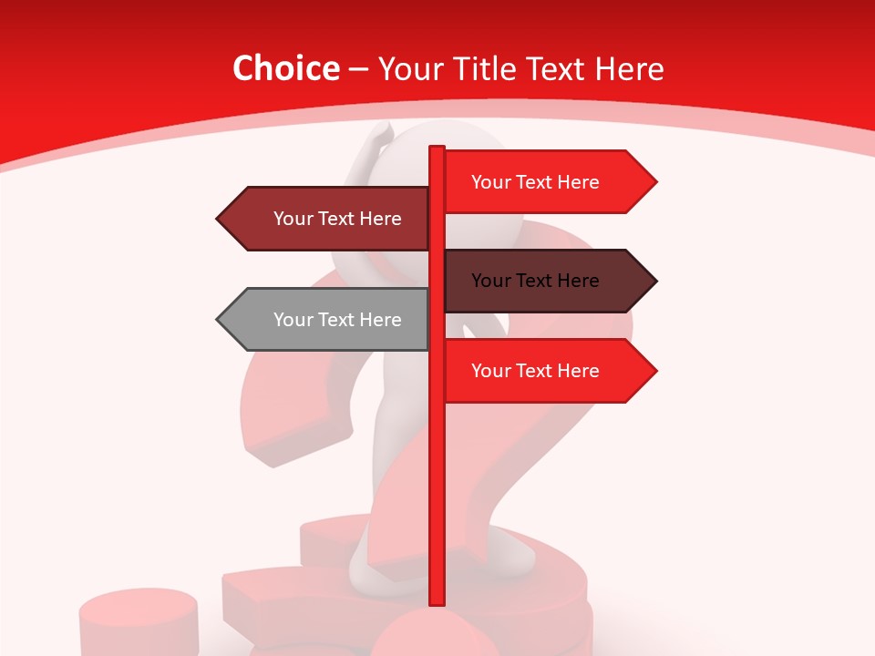 Mark Negative Symbol PowerPoint Template
