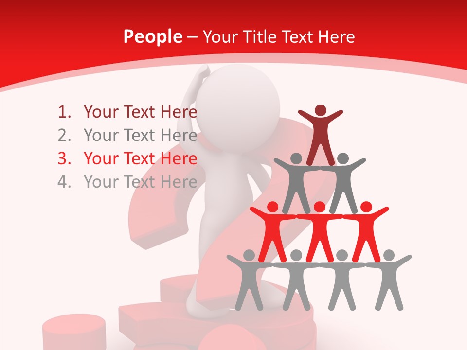 Mark Negative Symbol PowerPoint Template