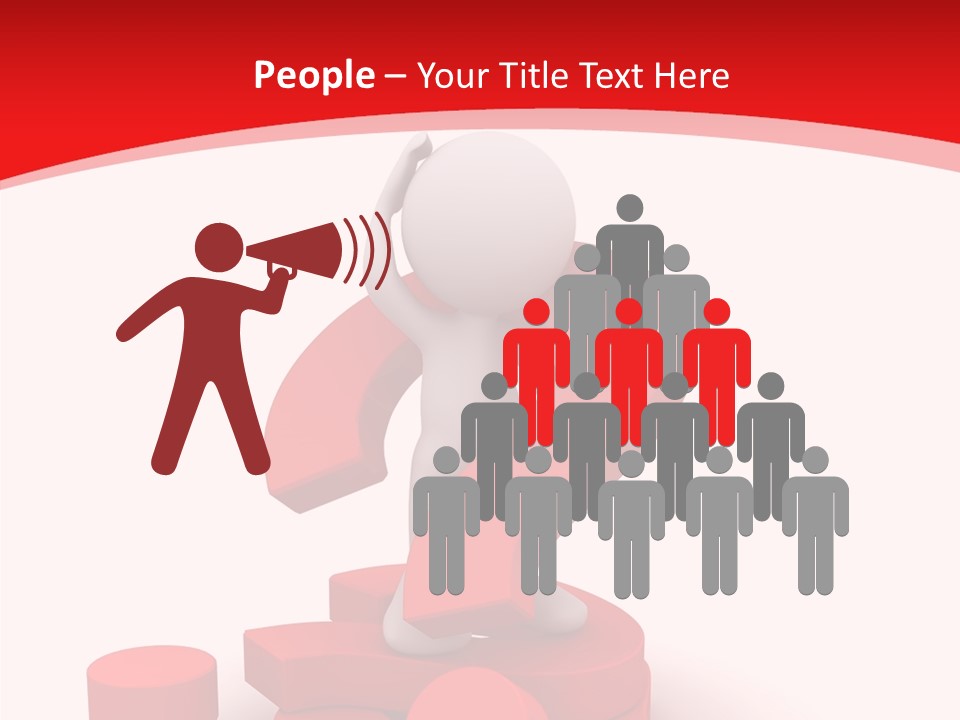 Mark Negative Symbol PowerPoint Template