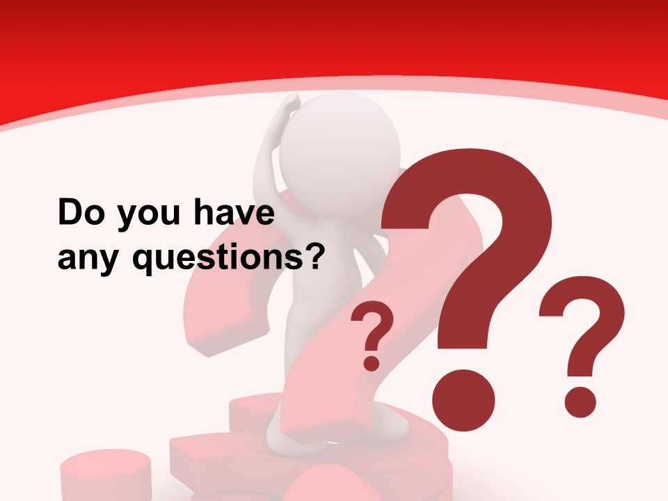 Mark Negative Symbol PowerPoint Template