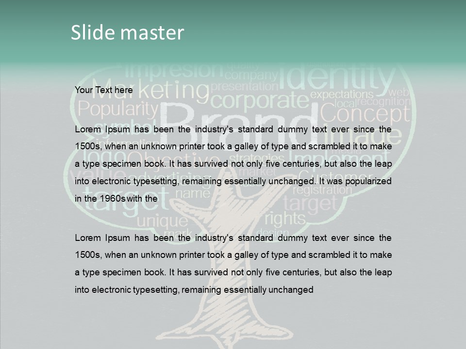 Optimization Royalty Business PowerPoint Template