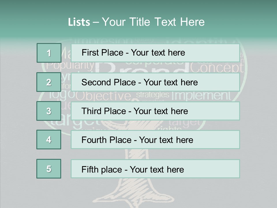 Optimization Royalty Business PowerPoint Template