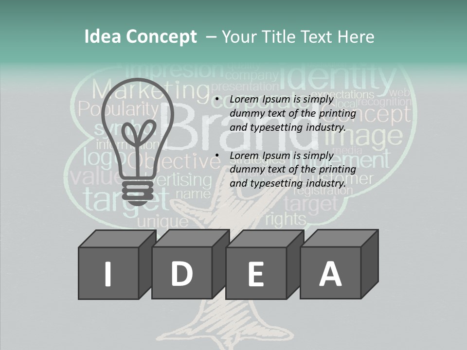 Optimization Royalty Business PowerPoint Template