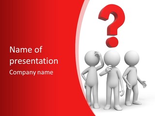 Person Business Service PowerPoint Template