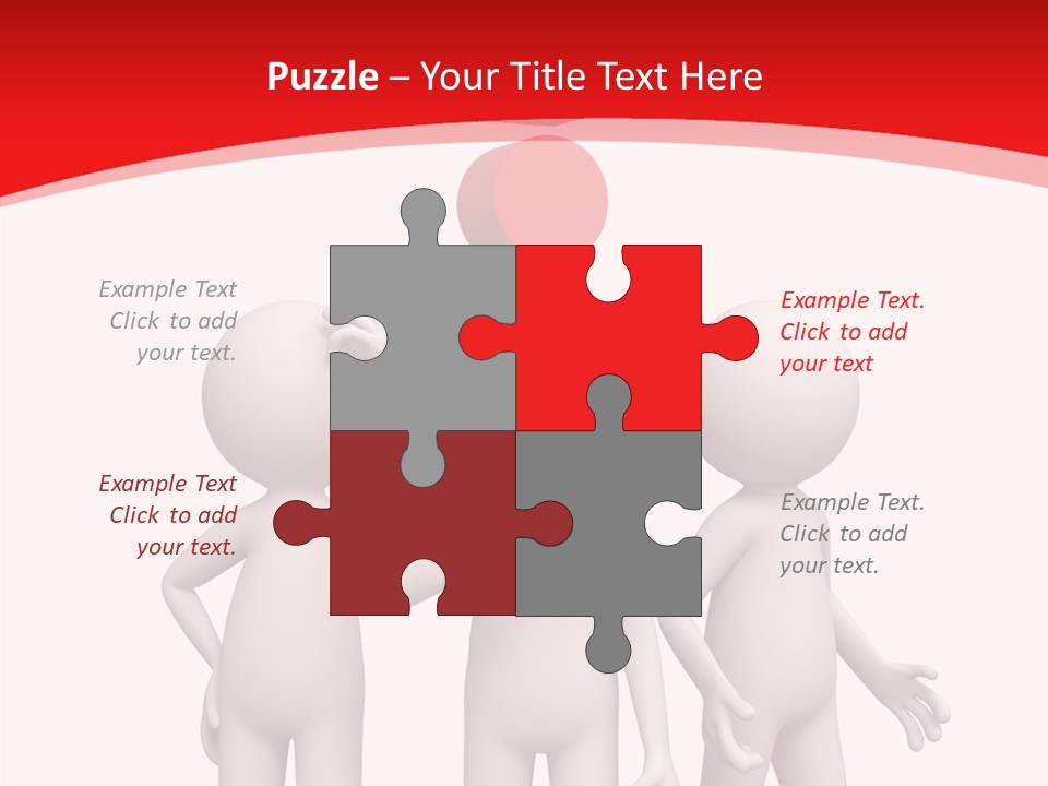 Person Business Service PowerPoint Template