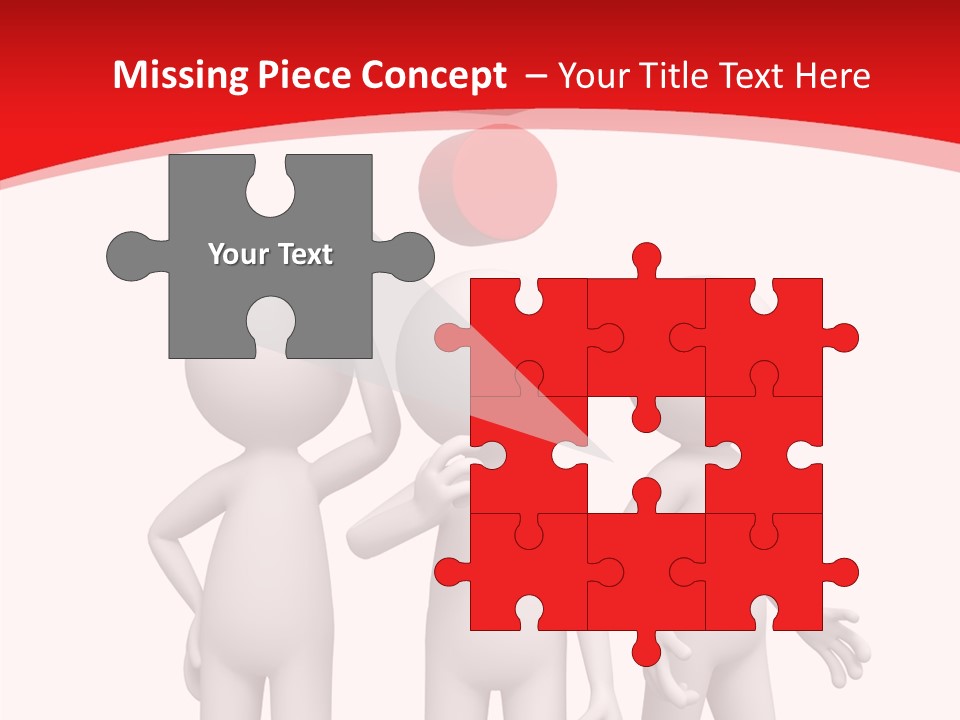 Person Business Service PowerPoint Template