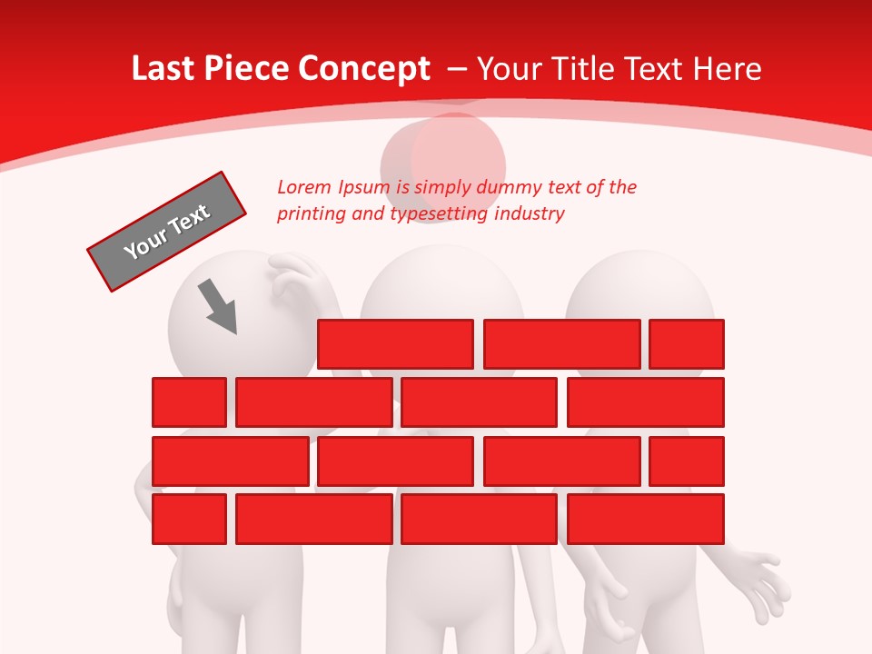 Person Business Service PowerPoint Template