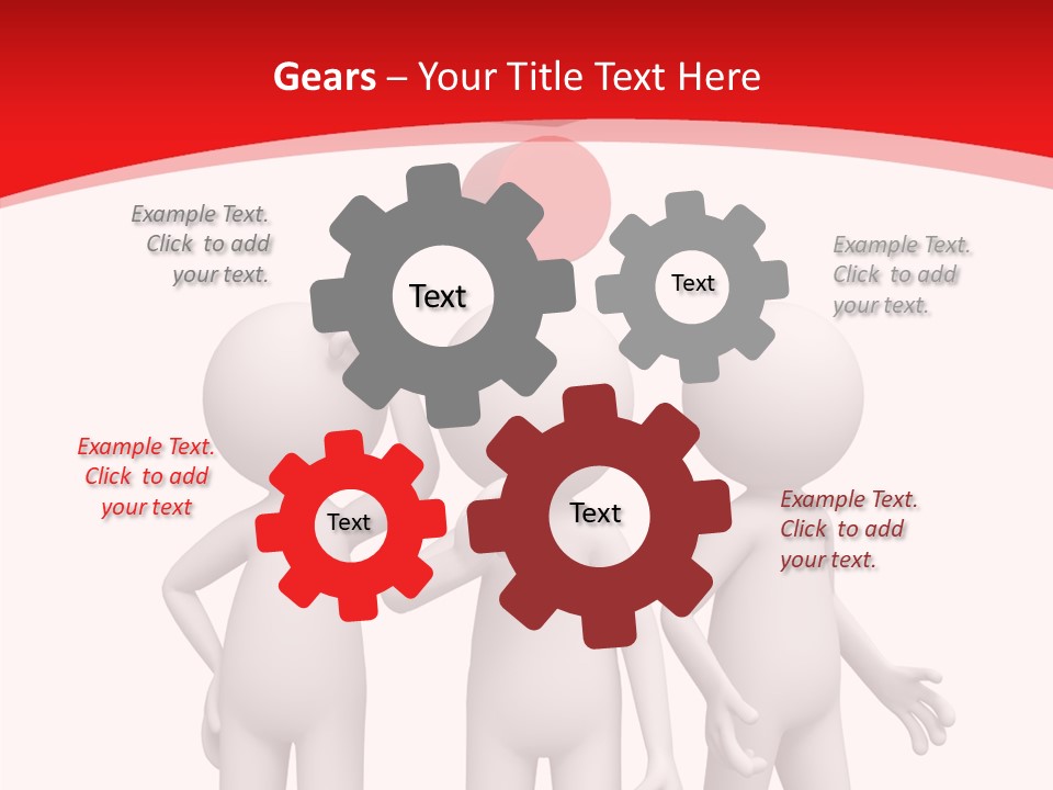 Person Business Service PowerPoint Template