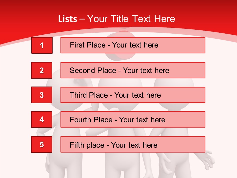 Person Business Service PowerPoint Template