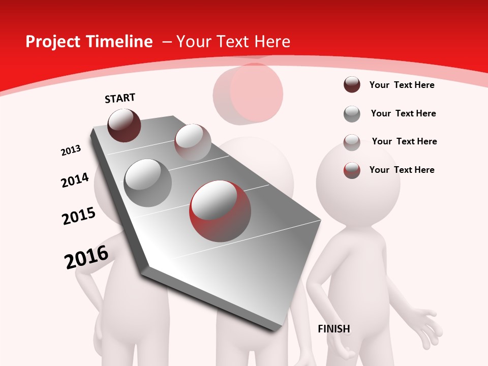 Person Business Service PowerPoint Template