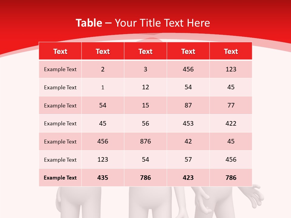 Person Business Service PowerPoint Template