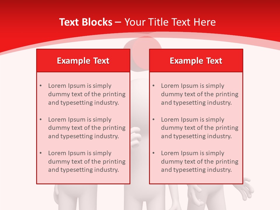 Person Business Service PowerPoint Template