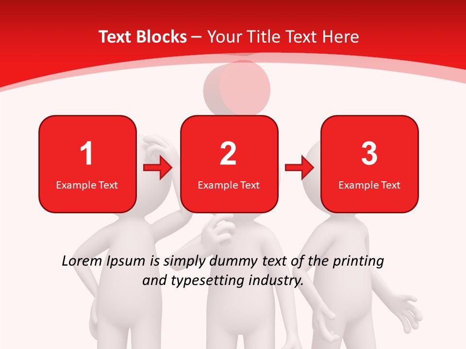 Person Business Service PowerPoint Template