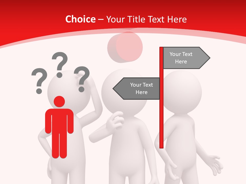 Person Business Service PowerPoint Template