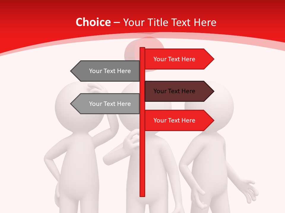 Person Business Service PowerPoint Template