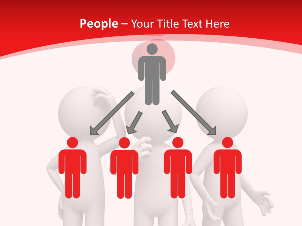 Person Business Service PowerPoint Template