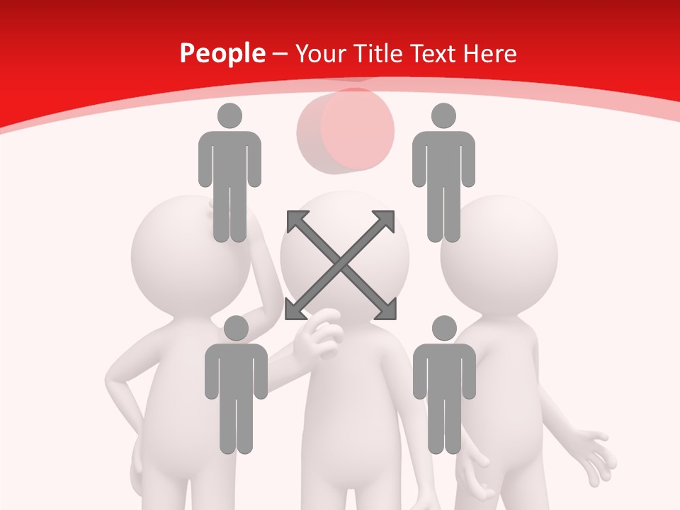 Person Business Service PowerPoint Template