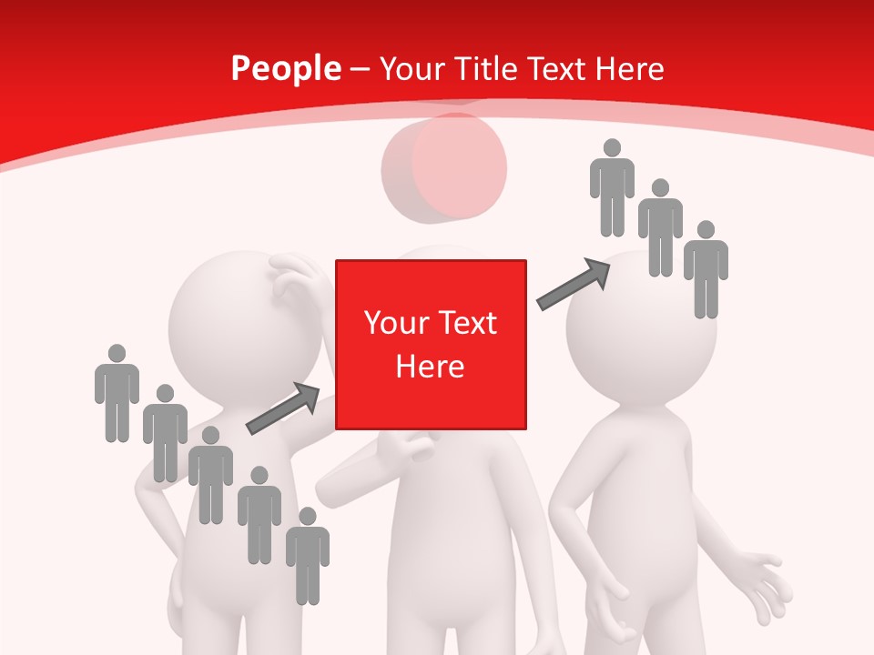 Person Business Service PowerPoint Template