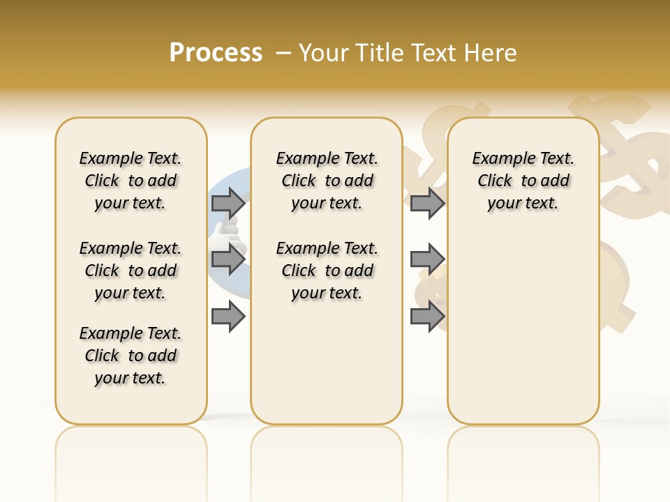 A Person Pushing A Magnet With Dollar Signs Coming Out Of It PowerPoint Template