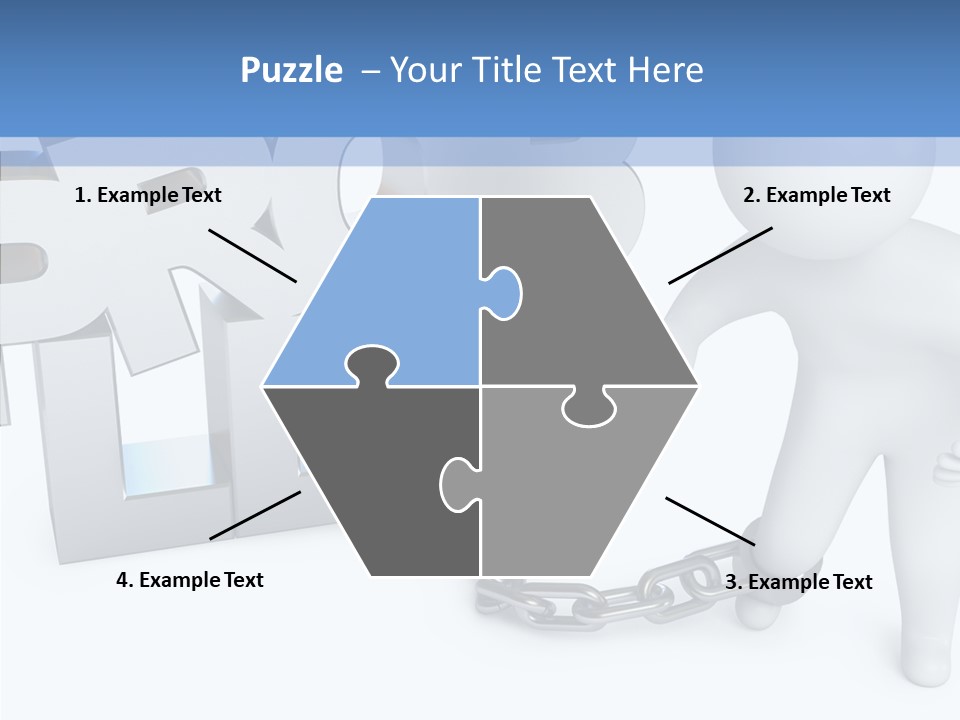 Emotional Fetters Captivity PowerPoint Template