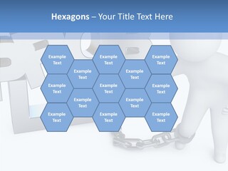 Emotional Fetters Captivity PowerPoint Template