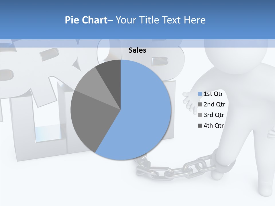 Emotional Fetters Captivity PowerPoint Template