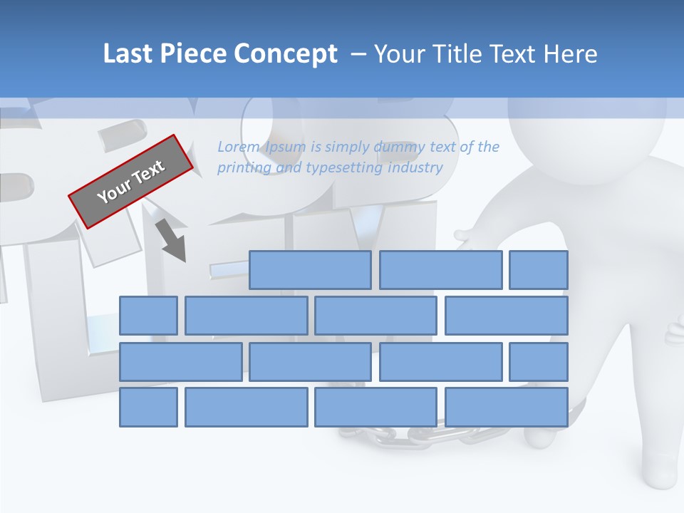 Emotional Fetters Captivity PowerPoint Template