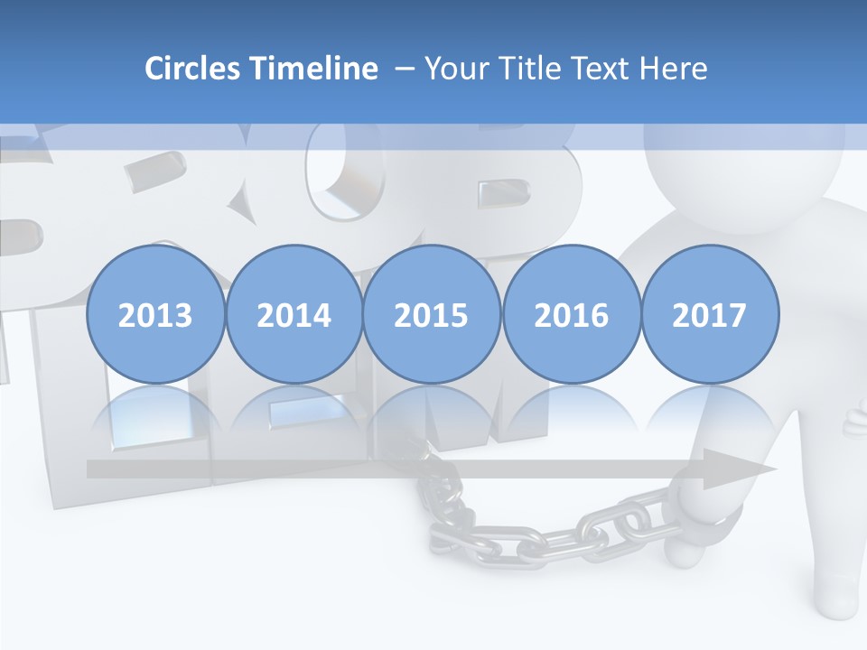 Emotional Fetters Captivity PowerPoint Template