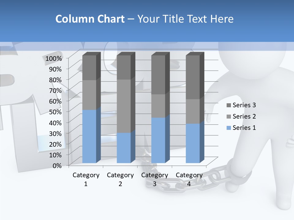 Emotional Fetters Captivity PowerPoint Template