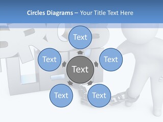 Emotional Fetters Captivity PowerPoint Template