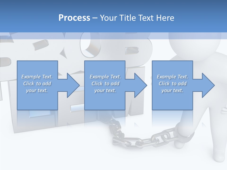 Emotional Fetters Captivity PowerPoint Template