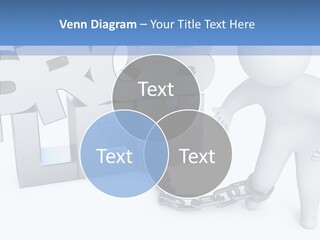 Emotional Fetters Captivity PowerPoint Template