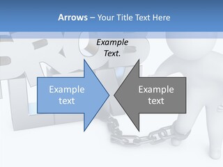 Emotional Fetters Captivity PowerPoint Template