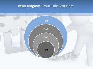Emotional Fetters Captivity PowerPoint Template