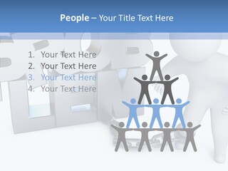 Emotional Fetters Captivity PowerPoint Template