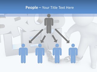 Emotional Fetters Captivity PowerPoint Template