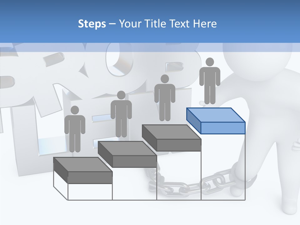 Emotional Fetters Captivity PowerPoint Template