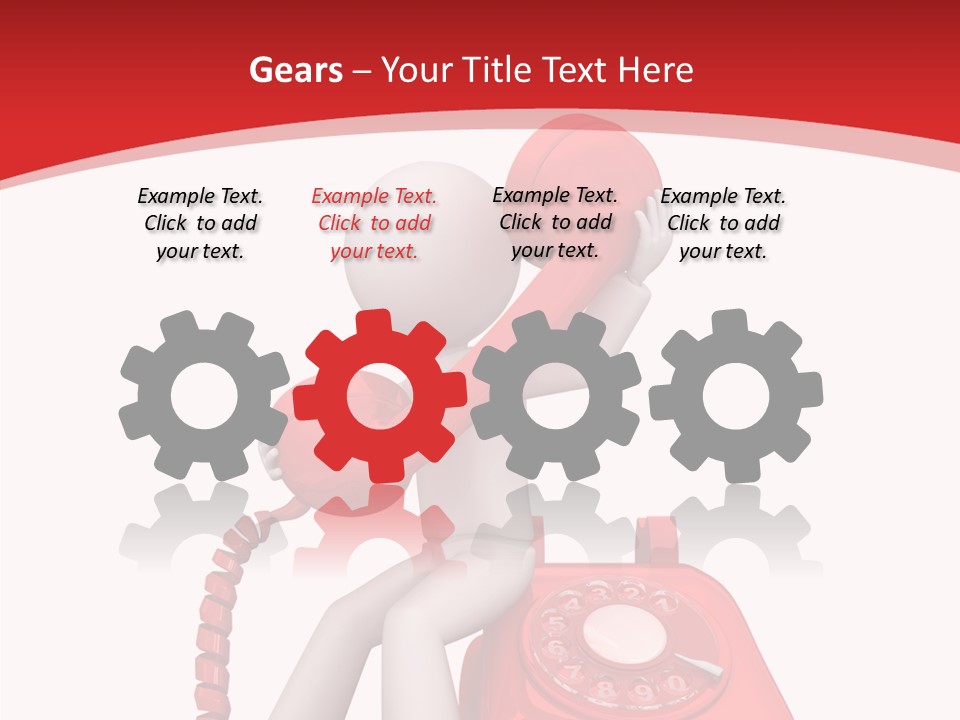 Old Fashioned Character Call PowerPoint Template