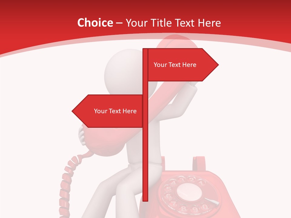 Old Fashioned Character Call PowerPoint Template