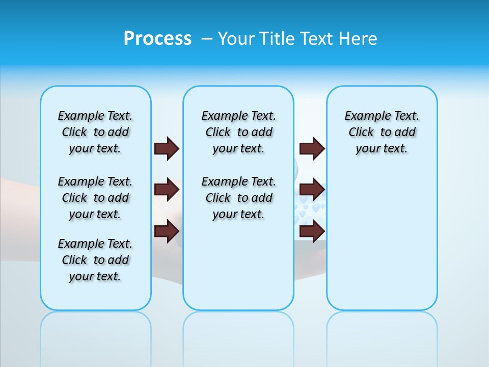A Person Holding A Cell Phone With A Shopping Cart On It PowerPoint Template