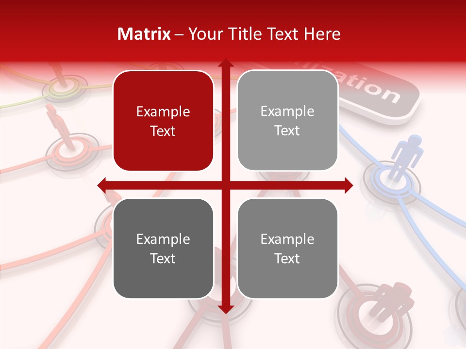 Strategy Organization Maps PowerPoint Template