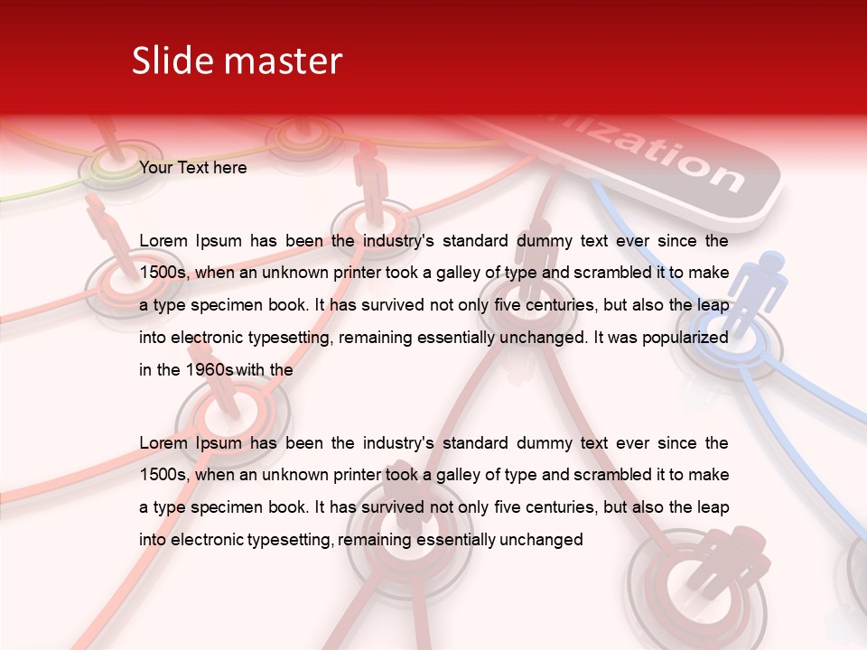 Strategy Organization Maps PowerPoint Template