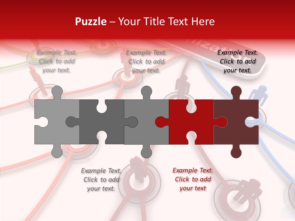 Strategy Organization Maps PowerPoint Template