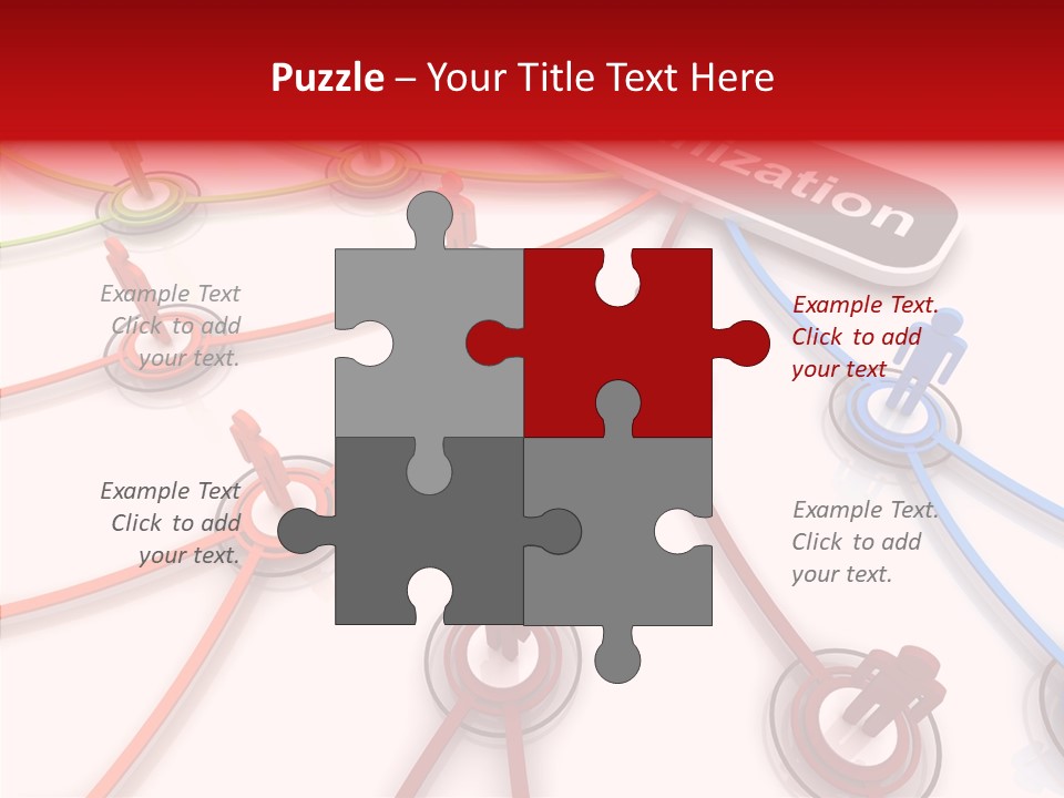 Strategy Organization Maps PowerPoint Template