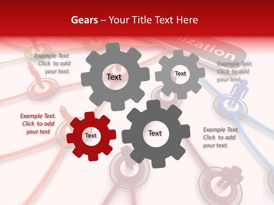 Strategy Organization Maps PowerPoint Template