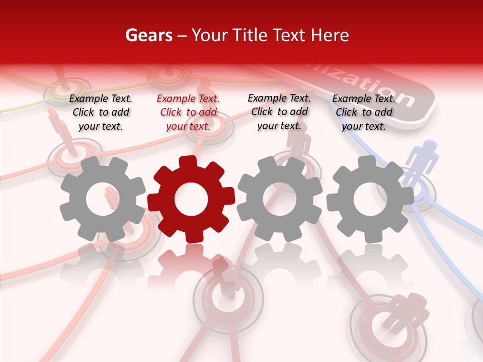 Strategy Organization Maps PowerPoint Template