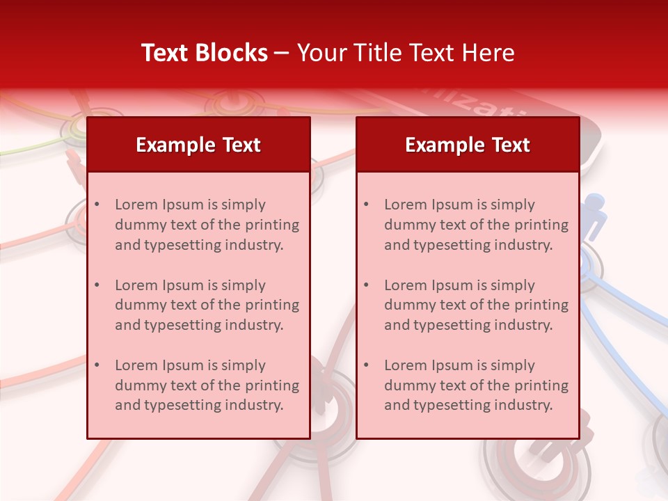 Strategy Organization Maps PowerPoint Template