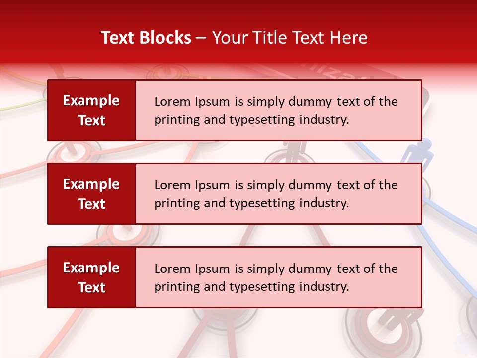 Strategy Organization Maps PowerPoint Template